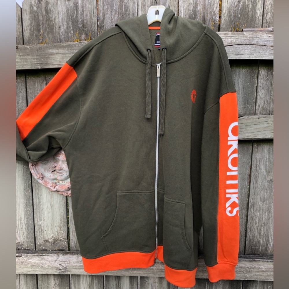 Akademiks Men’s Full Zip Jacket Hoodie 5XL